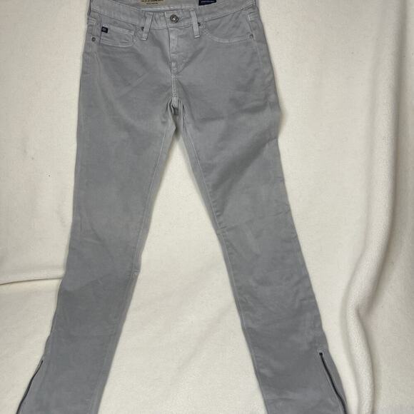 Adriano Goldschmied Women The Stevie Ankle Slim Straight Pants Size 24 R - Picture 1 of 8